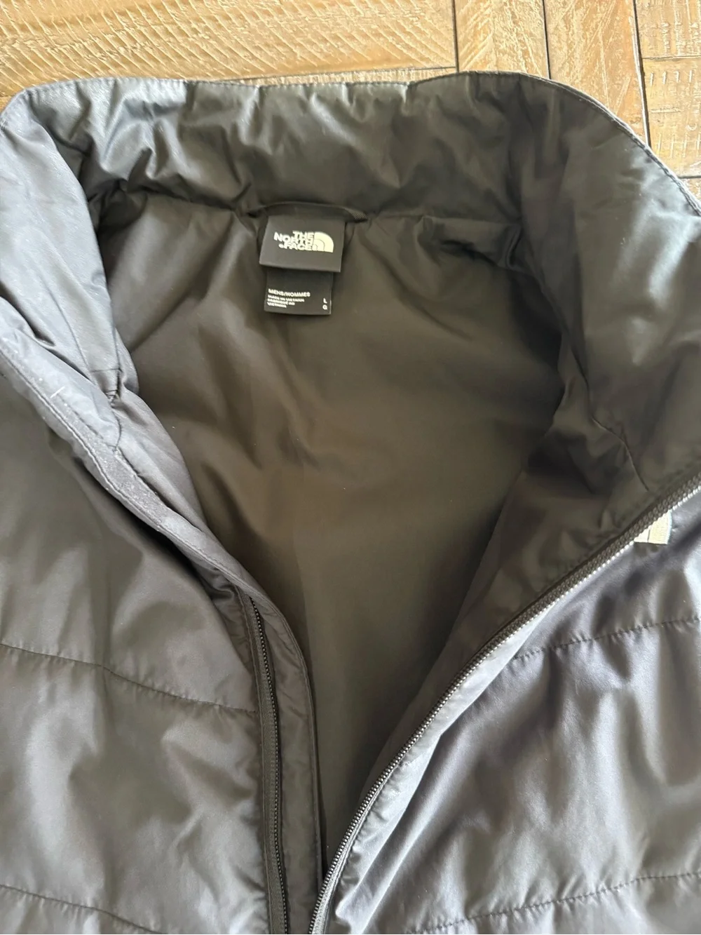 The North Face Men’s Gray Quilted Insulated Vest